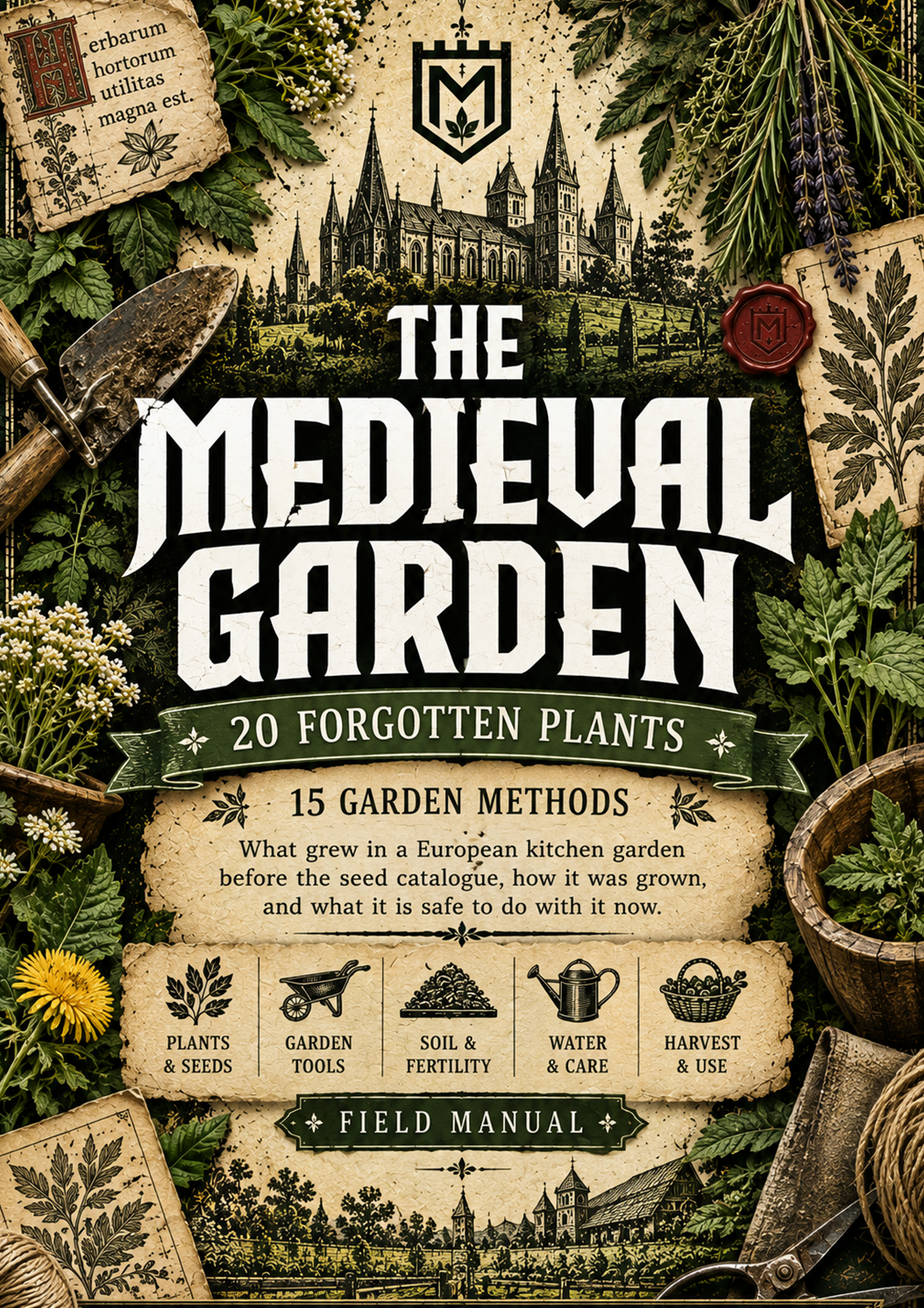 The Medieval Garden: Twenty Forgotten Plants, Fifteen Garden Methods